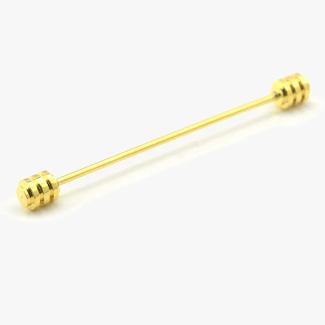 Gold Ringed Pin Bar