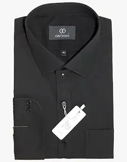 BK01, Black Broadcloth Shirt