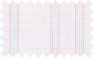 Pale Violet Red/Pale Rose/Light Cyan tiny graph checks, Cotton/Polyester Blends